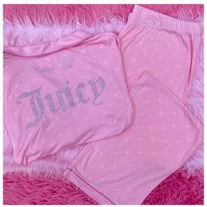 Brand new with tags Juicy couture pajama set Medium.